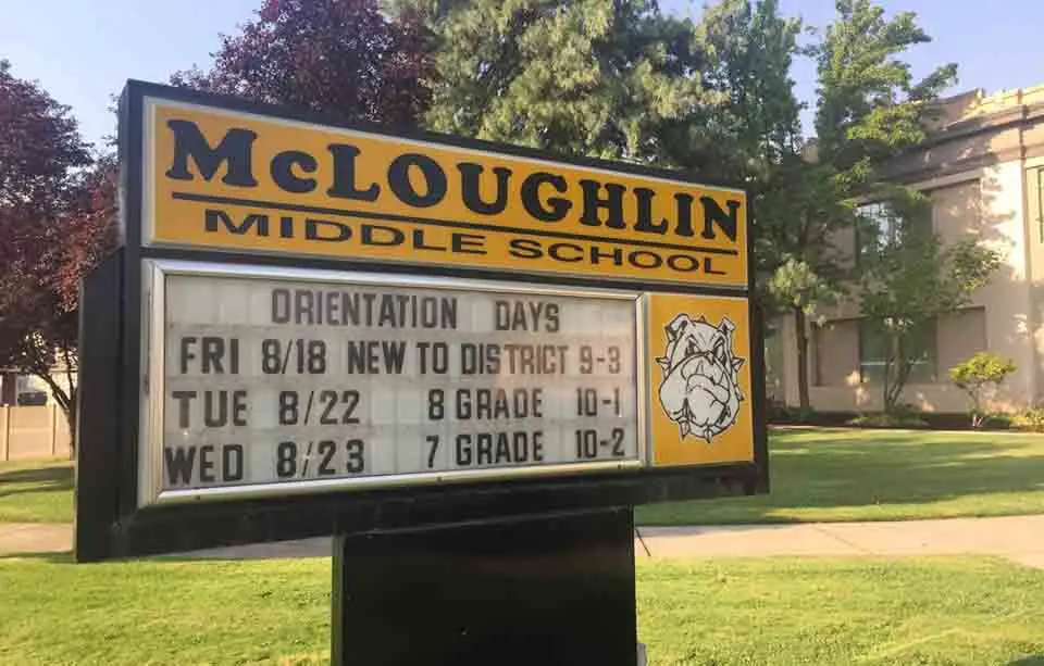 McLoughlin Middle School
