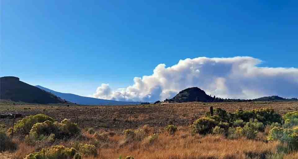 Copperfield Fire in Klamath County September 2024