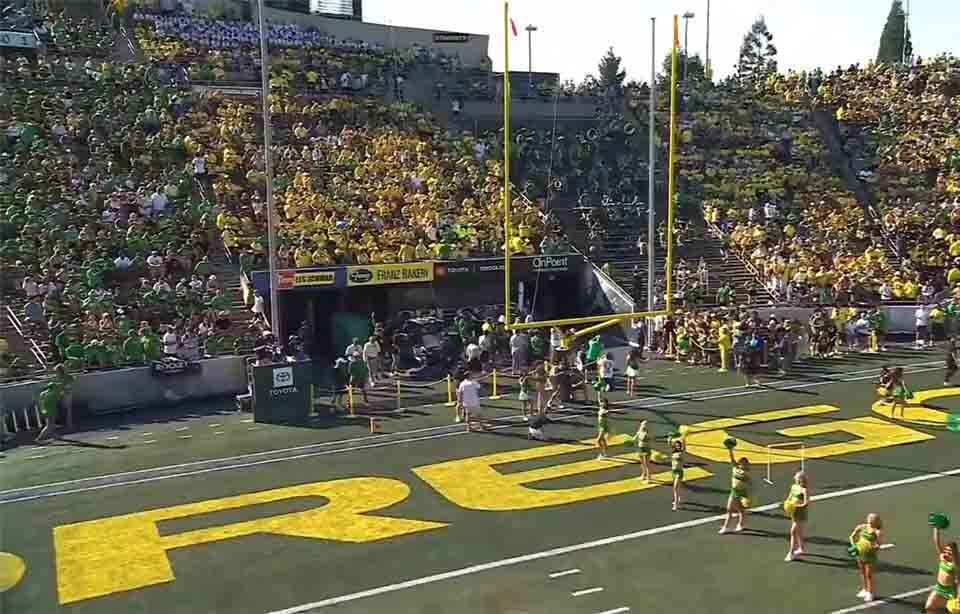 Idaho Vandals vs. No. 3 Oregon Ducks Highlights 3